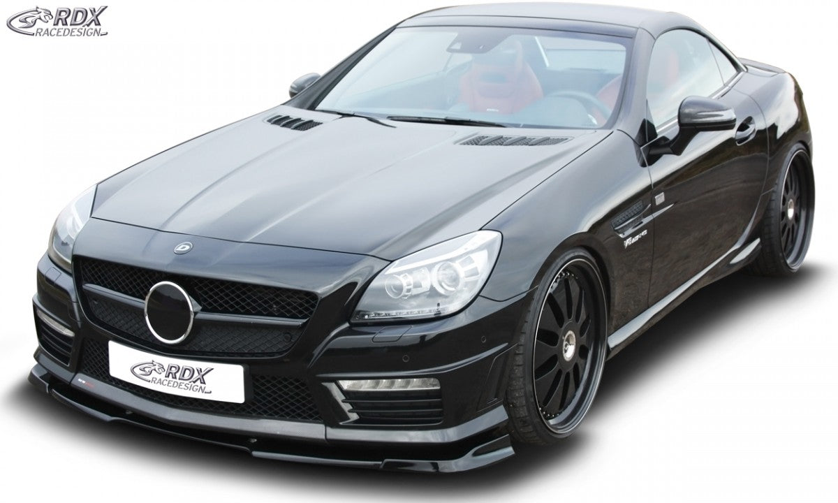 LK Performance RDX Front Spoiler VARIO-X MERCEDES SLK 55 AMG R172 AMG (Fit for AMG and Cars with AMG Frontbumper) Front Lip Splitter - LK Auto Factors