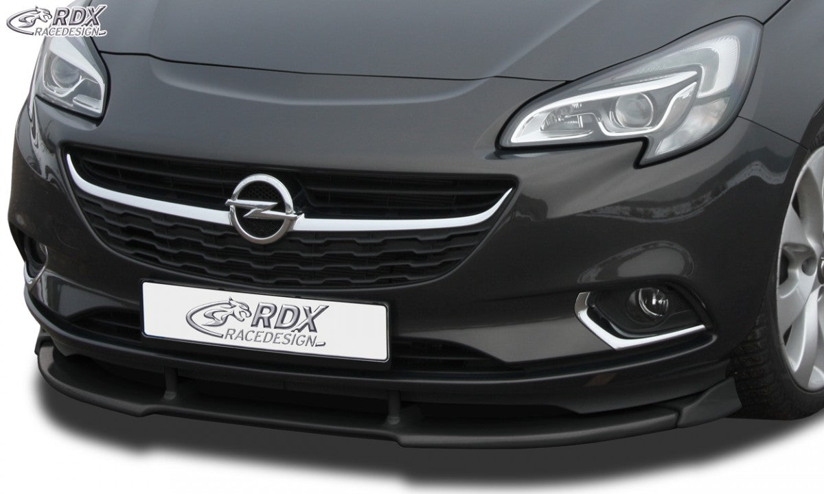 LK Performance RDX Front Spoiler VARIO-X OPEL Corsa E Front Lip Splitter - LK Auto Factors