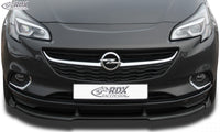 Thumbnail for LK Performance RDX Front Spoiler VARIO-X OPEL Corsa E Front Lip Splitter - LK Auto Factors