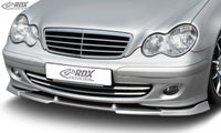 Thumbnail for LK Performance RDX Front Spoiler VARIO-X MERCEDES C-class W203 2004+ Front Lip Splitter - LK Auto Factors