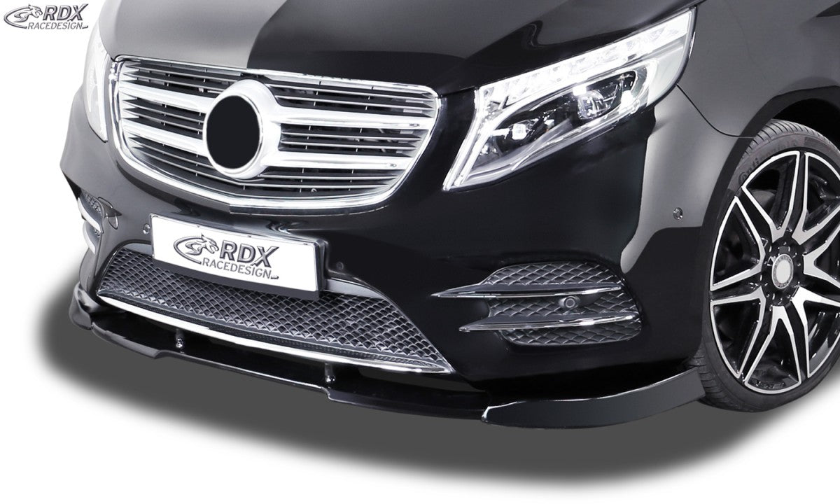 LK Performance RDX Front Spoiler VARIO-X MERCEDES V-Class W447 2014+ AMG-Line Front Lip Splitter - LK Auto Factors