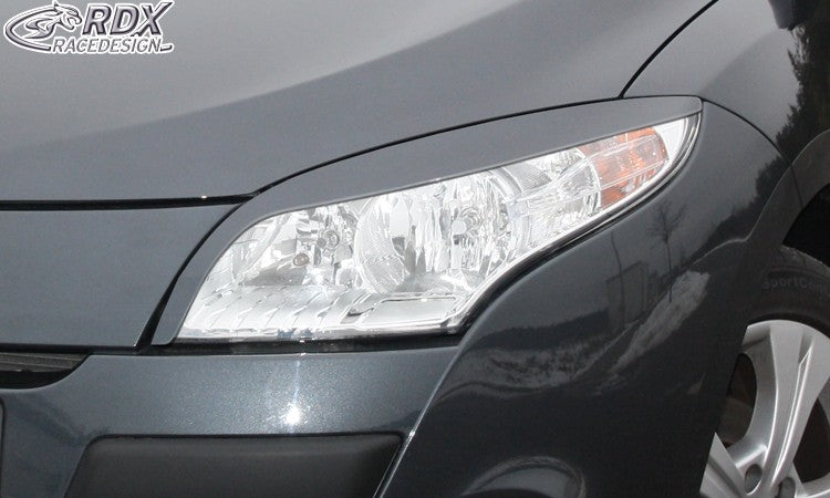 LK Performance RDX Headlight covers RENAULT Megane 3 2008-2013 - LK Auto Factors