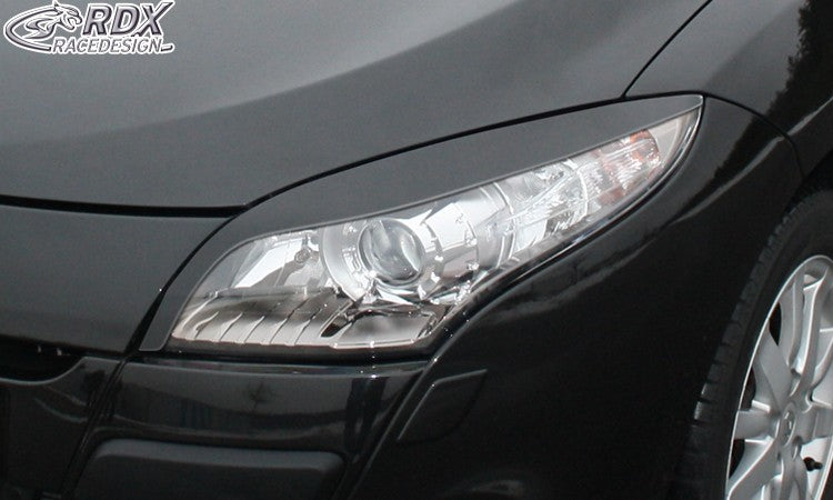 LK Performance RDX Headlight covers RENAULT Megane 3 2008-2013 - LK Auto Factors