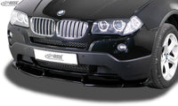 Thumbnail for LK Performance RDX Front Spoiler VARIO-X BMW X3 E83 2003-2010 Front Lip Splitter - LK Auto Factors