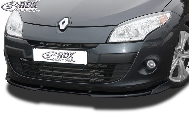 LK Performance RDX Front Spoiler VARIO-X RENAULT Megane 3 Sedan / Grandtour (-2012) Front Lip Splitter - LK Auto Factors