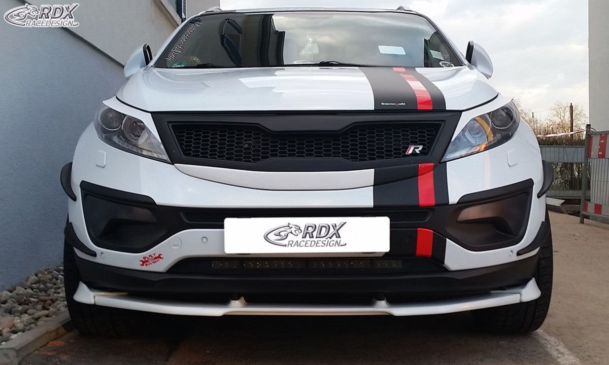 LK Performance RDX Front Spoiler VARIO-X KIA Sportage (SL) Front Lip Splitter - LK Auto Factors