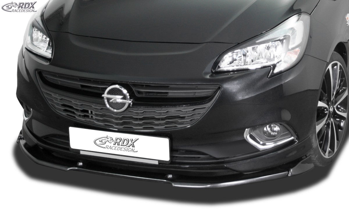 LK Performance RDX Front Spoiler VARIO-X OPEL Corsa E OPC-Line Front Lip Splitter - LK Auto Factors