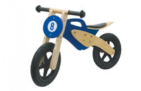 Thumbnail for Push-Bike Wood Bike blue