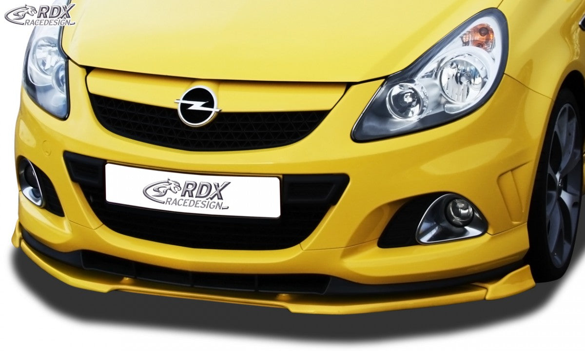 LK Performance RDX Front Spoiler VARIO-X OPEL Corsa D OPC -2010 Nuerburgring Edition (Fit for OPC and Cars with OPC Frontbumper and NRE-Lip) Front Lip Splitter - LK Auto Factors