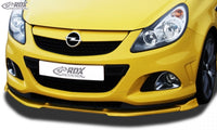 Thumbnail for LK Performance RDX Front Spoiler VARIO-X OPEL Corsa D OPC -2010 Nuerburgring Edition (Fit for OPC and Cars with OPC Frontbumper and NRE-Lip) Front Lip Splitter - LK Auto Factors