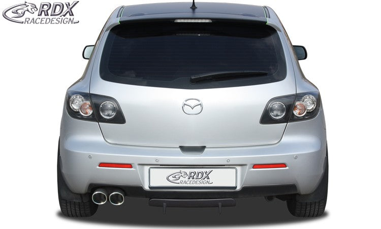 LK Performance RDX Rear Diffusor U-Diff Mazda 3 2006-2009 - LK Auto Factors