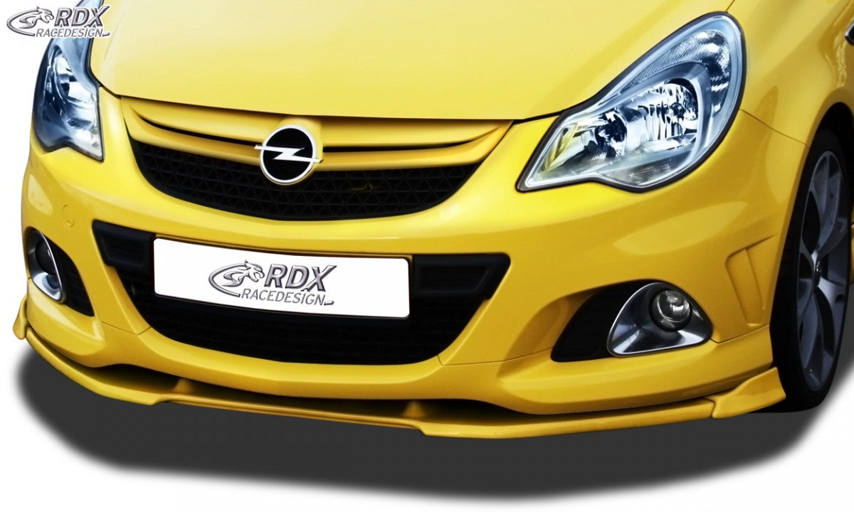 LK Performance RDX Front Spoiler VARIO-X OPEL Corsa D Facelift OPC 2010+ (Fit for OPC and Cars with OPC Frontbumper) Front Lip Splitter - LK Auto Factors