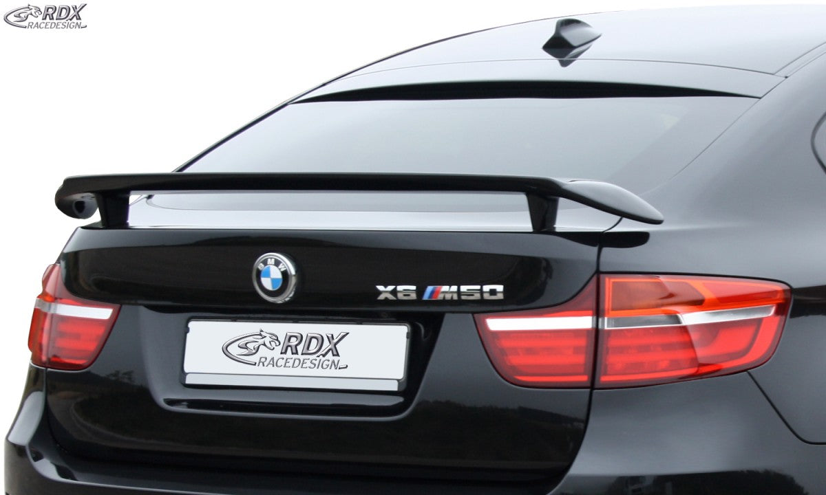 LK Performance RDX rear spoiler KFZ BMW X6 E71 - LK Auto Factors