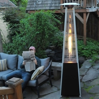 Thumbnail for BU-KO Patio Gas Heater Stainless Steel with Bluetooth