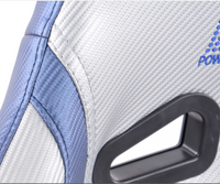 Thumbnail for Sportseat Set Spacelook Carbon artificial leather grey/blue