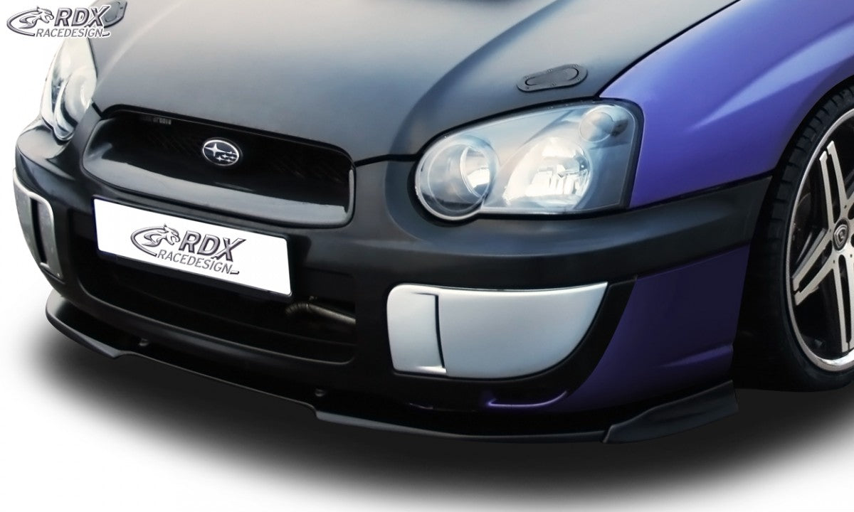 LK Performance RDX Front Spoiler VARIO-X SUBARU Impreza 3 (GD) WRX 2003-2005 Front Lip Splitter - LK Auto Factors