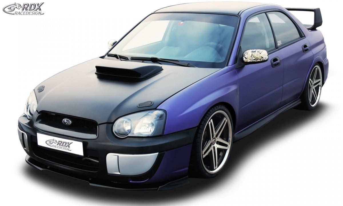 LK Performance RDX Front Spoiler VARIO-X SUBARU Impreza 3 (GD) WRX 2003-2005 Front Lip Splitter - LK Auto Factors
