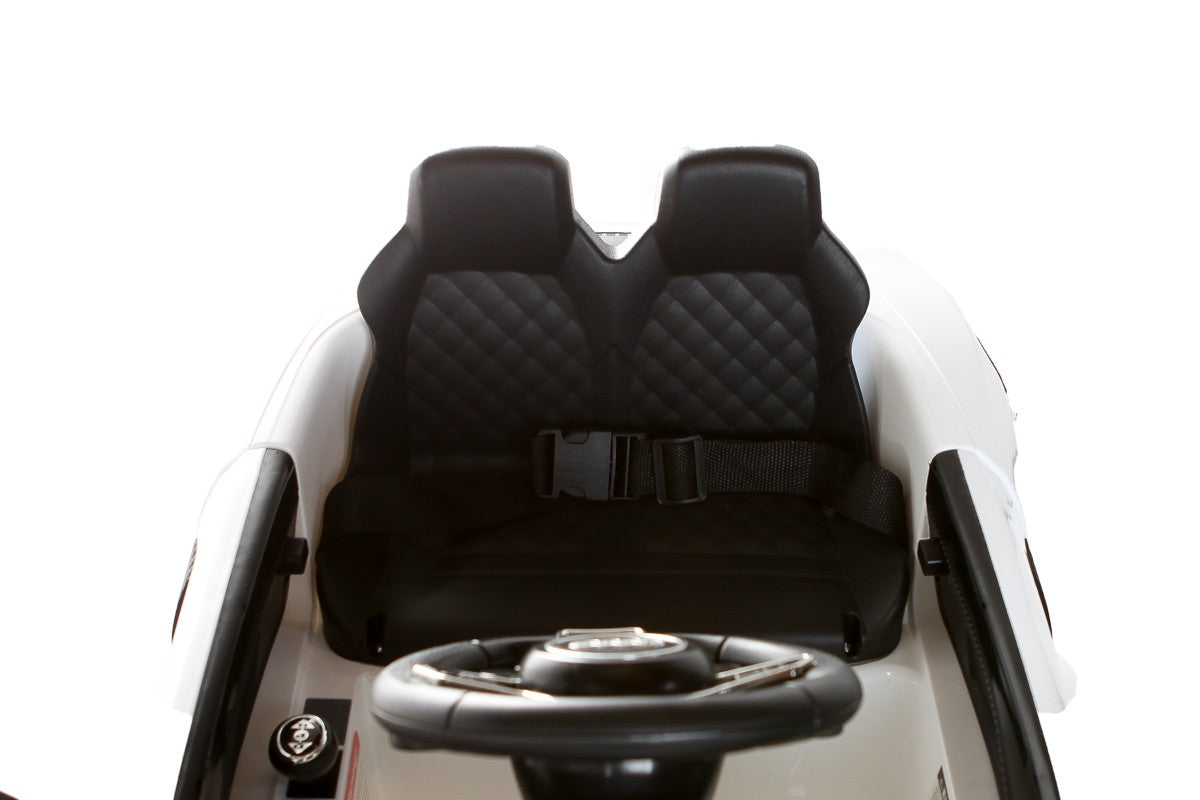 12V Licensed White Audi R8 Spyder Battery Ride On Car