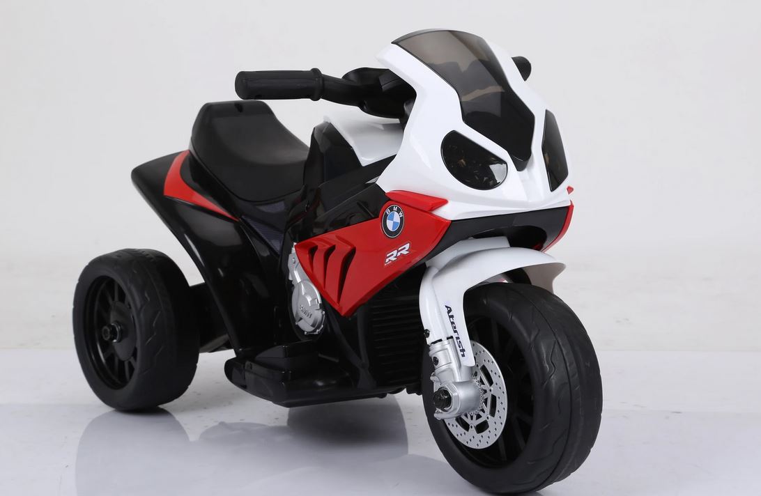 BMW Licenced 6V 4.5A 35W Battery Powered Kids Electric Ride On Toy Motorcycle Bike (Model JT5188 RED)