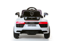 Thumbnail for 12V Licensed White Audi R8 Spyder Battery Ride On Car