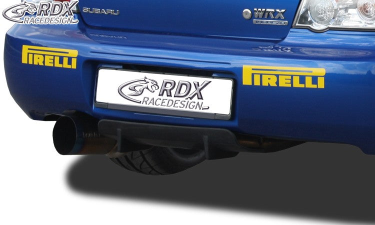 LK Performance RDX Rear Diffusor U-Diff SUBARU Impreza 3 (GD) WRX 2005-2007 - LK Auto Factors