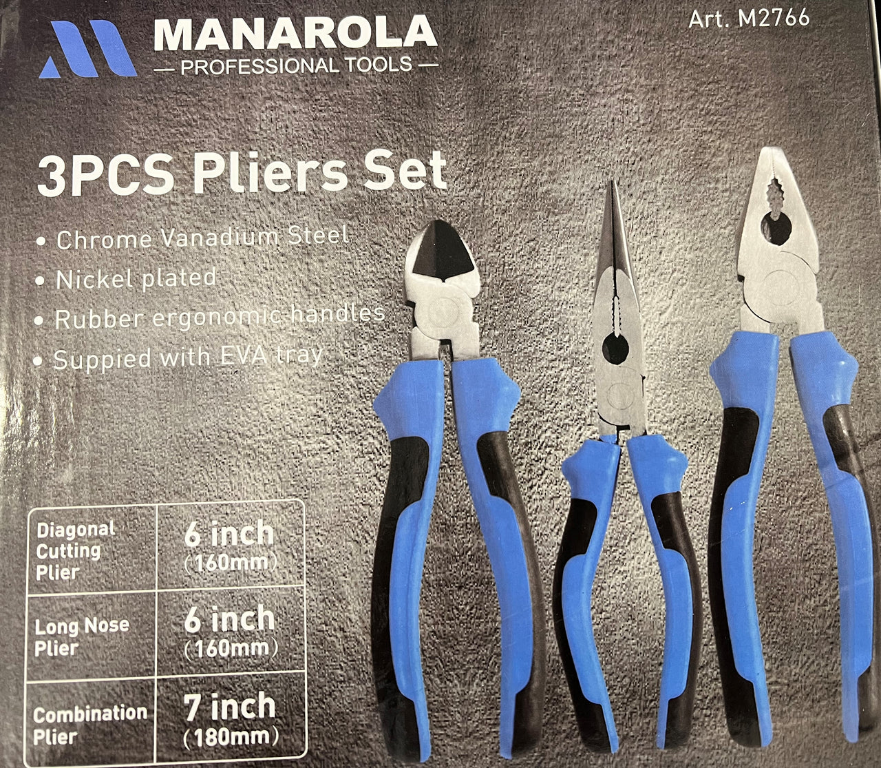 3PCS MANAROLA PLIERS SET