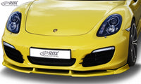 Thumbnail for LK Performance RDX Front Spoiler VARIO-X PORSCHE Boxster (981) 2012+ Front Lip Splitter - LK Auto Factors
