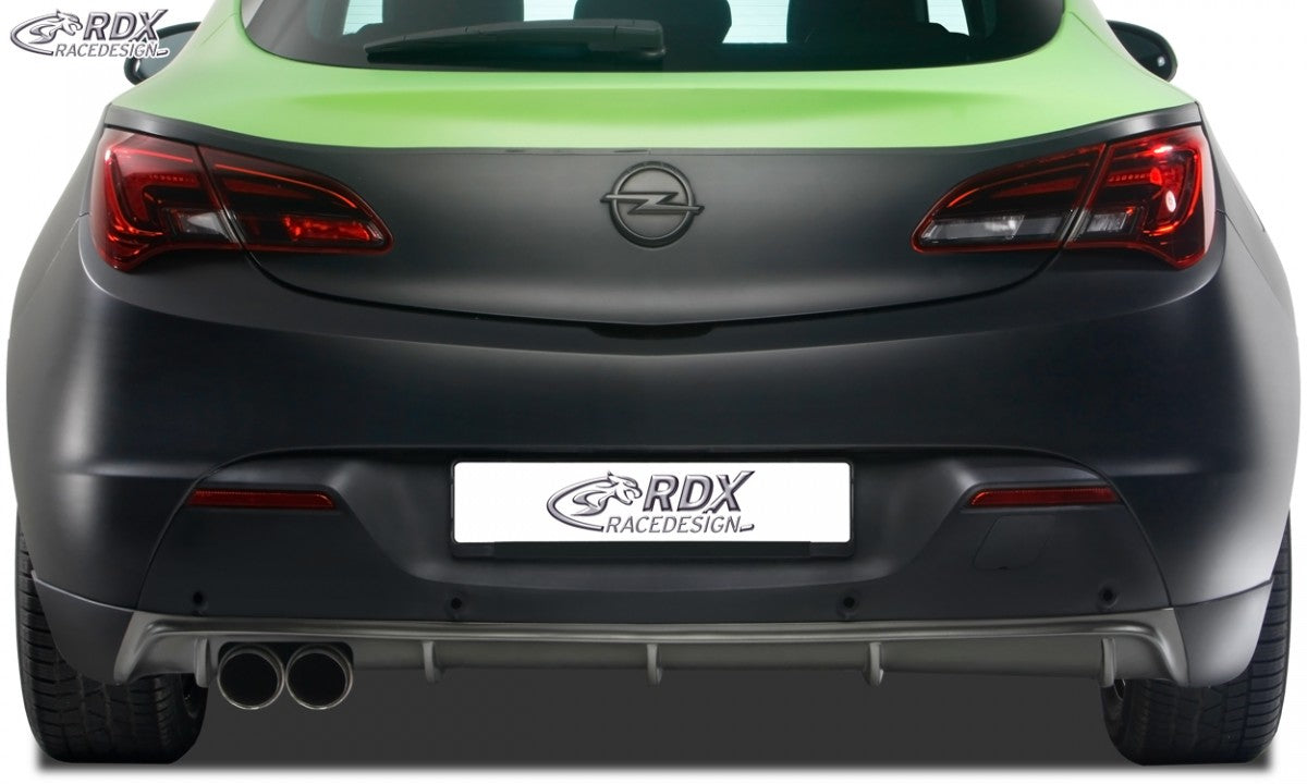 LK Performance RDX rear bumper extension OPEL Astra J GTC Diffusor - LK Auto Factors