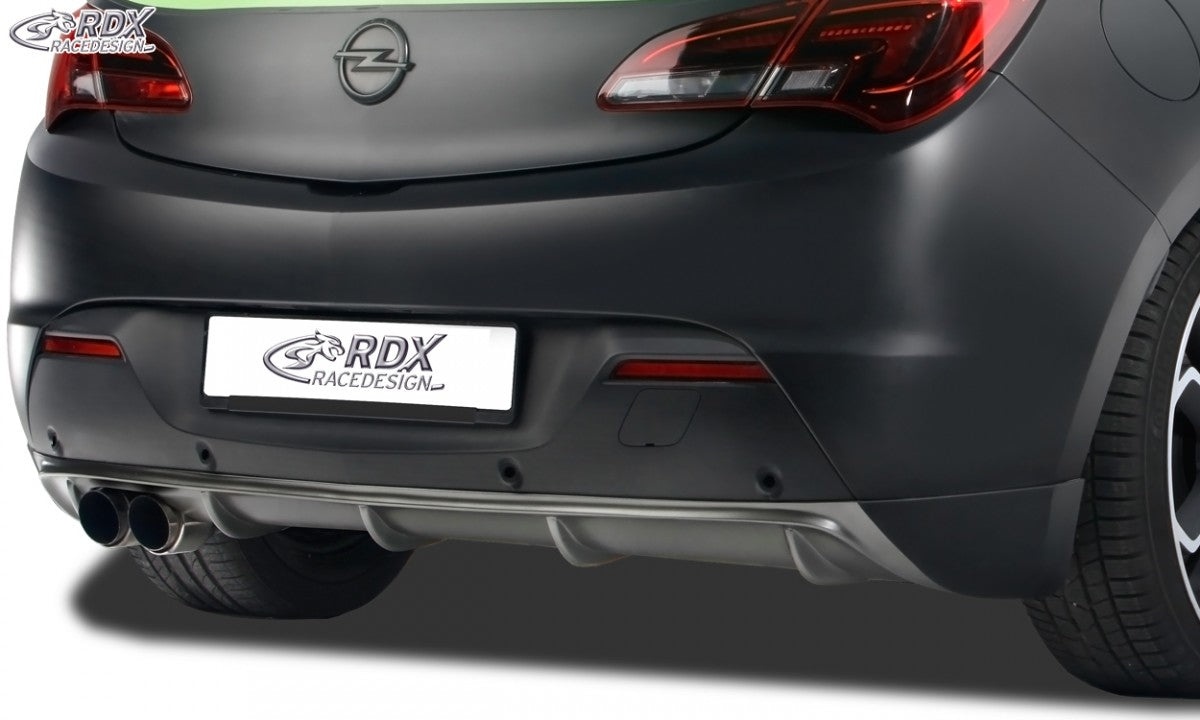 LK Performance RDX rear bumper extension OPEL Astra J GTC Diffusor - LK Auto Factors