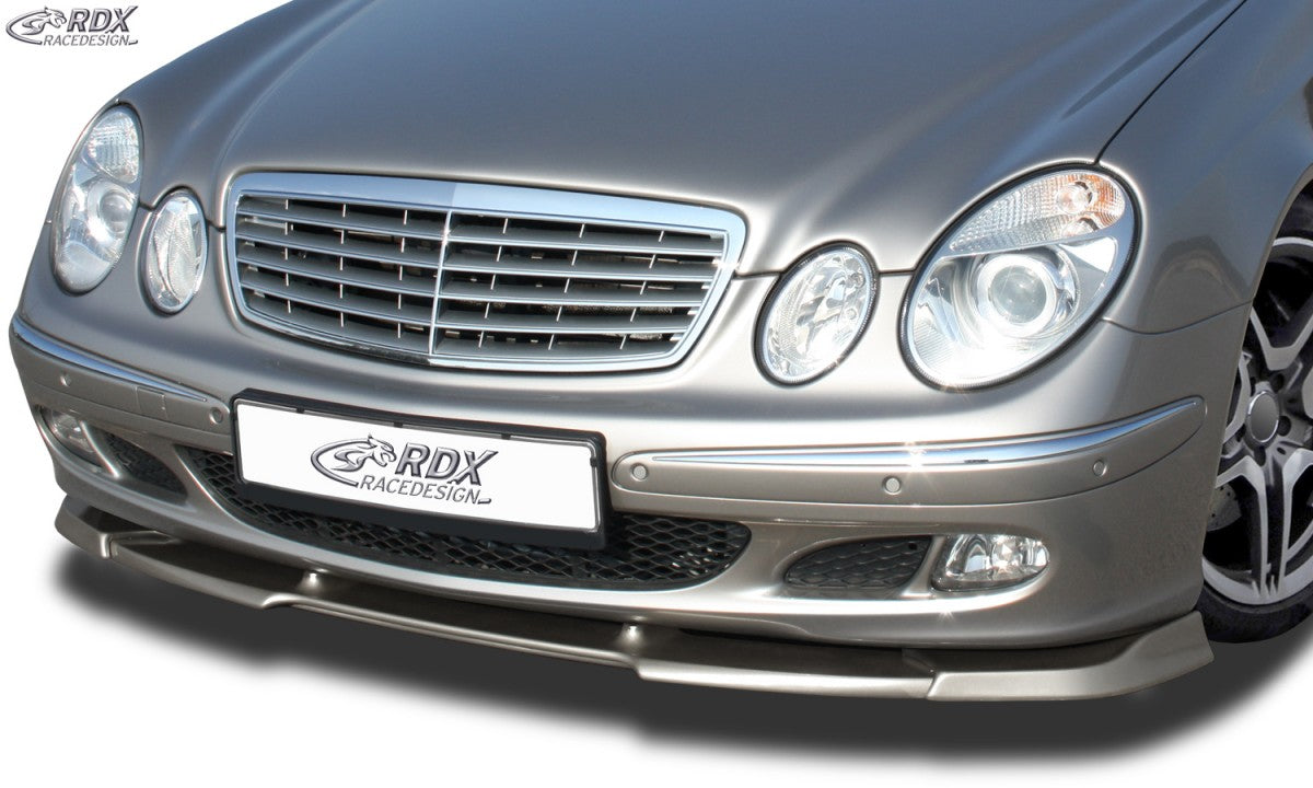 LK Performance RDX Front Spoiler VARIO-X MERCEDES E-class W211 -2006 Classic/Elegance Front Lip Splitter - LK Auto Factors