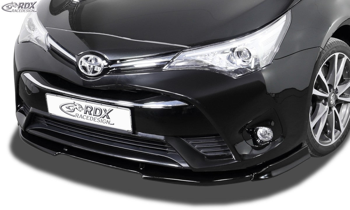 LK Performance RDX Front Spoiler VARIO-X TOYOTA Avensis T27 2015+ Front Lip Splitter - LK Auto Factors