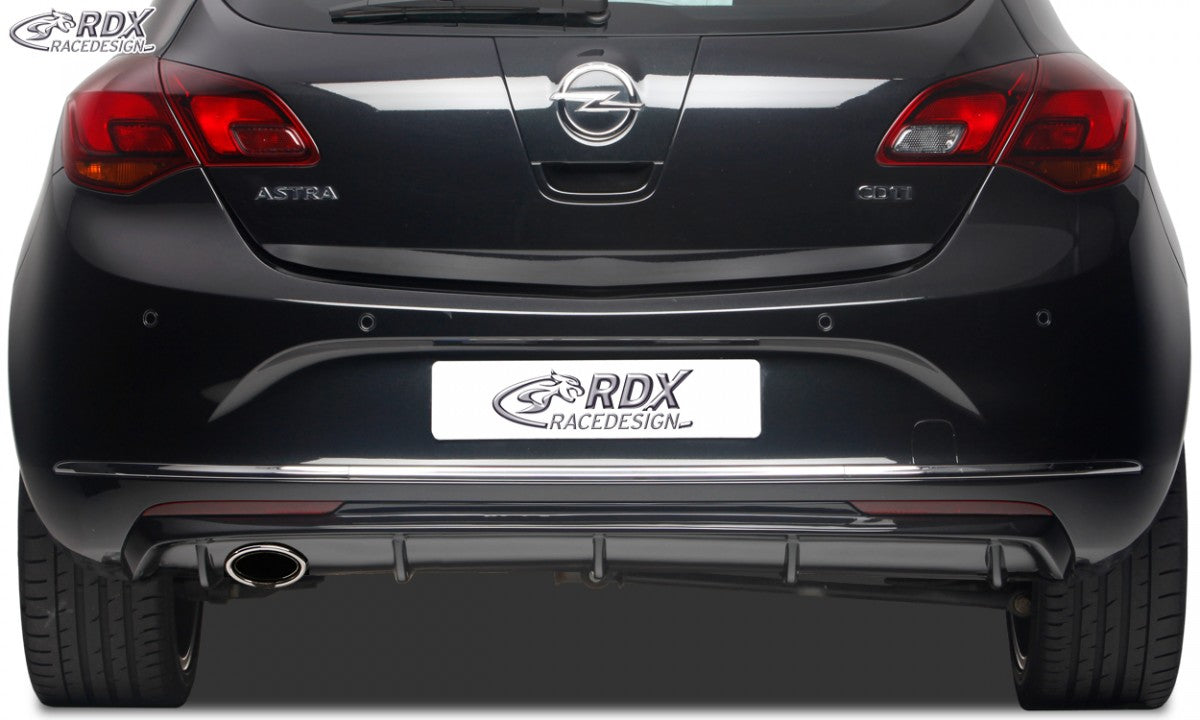 LK Performance RDX rear bumper extension OPEL Astra J Diffusor - LK Auto Factors