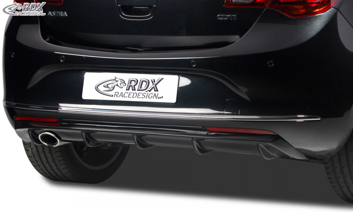 LK Performance RDX rear bumper extension OPEL Astra J Diffusor - LK Auto Factors