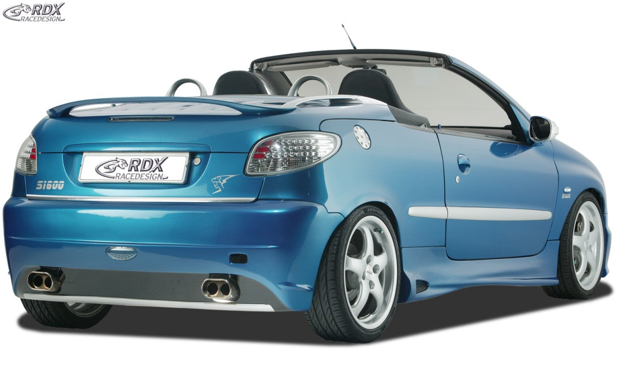 LK Performance RDX Roof Spoiler PEUGEOT 206 CC - LK Auto Factors