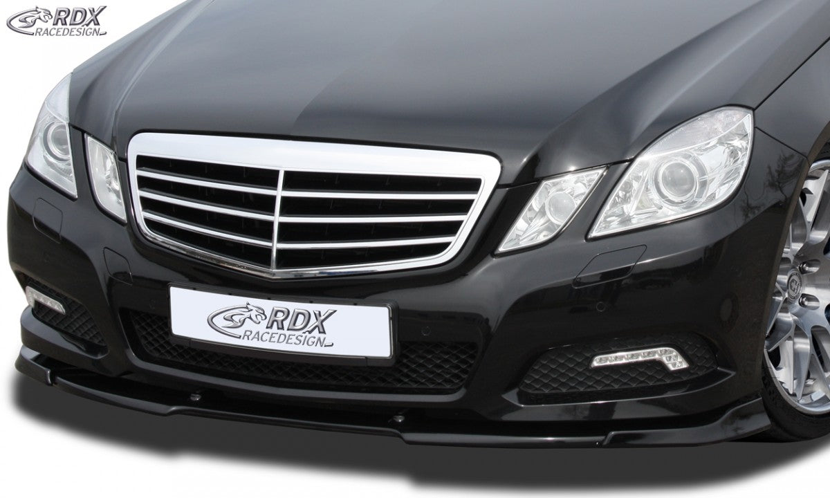 LK Performance RDX Front Spoiler VARIO-X MERCEDES E-class W212 2009-2013 Front Lip Splitter - LK Auto Factors