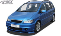 Thumbnail for LK Performance RDX Front Spoiler VARIO-X OPEL Zafira A OPC (Fit for OPC and Cars with OPC Frontbumper) Front Lip Splitter - LK Auto Factors