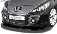 Thumbnail for LK Performance RDX Front Spoiler VARIO-X PEUGEOT 207 with Abbes-Front Front Lip Splitter - LK Auto Factors
