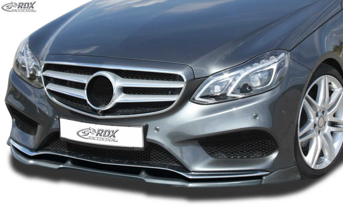 LK Performance RDX Front Spoiler VARIO-X MERCEDES E-class W212 AMG-Styling 2013+ (Fit for Cars with AMG-Styling Frontbumper) Front Lip Splitter - LK Auto Factors