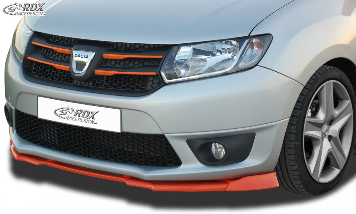 LK Performance RDX Front Spoiler VARIO-X DACIA Sandero 2 (incl. Stepway) / Logan 2 (incl. MCV) Front Lip Splitter - LK Auto Factors