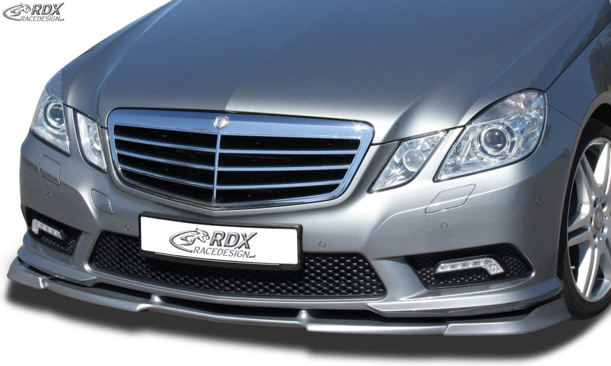 LK Performance RDX Front Spoiler VARIO-X MERCEDES E-class W212 AMG-Styling 2009-2013 (Fit for Cars with AMG-Styling Frontbumper) Front Lip Splitter - LK Auto Factors