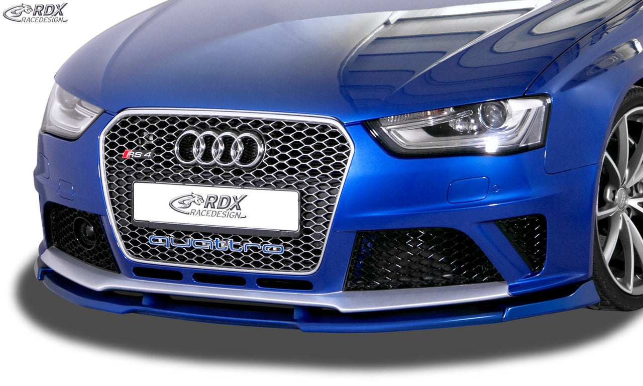 LK Performance front spoiler VARIO-X AUDI RS4 B8 front lip front attachment - LK Auto Factors