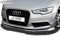 Thumbnail for LK Performance front spoiler VARIO-X AUDI A6 4G C7 front lip front attachment - LK Auto Factors