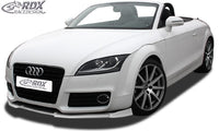 Thumbnail for LK Performance front spoiler VARIO-X AUDI TT 8J facelift 2010+ front lip front attachment front spoiler lip - LK Auto Factors