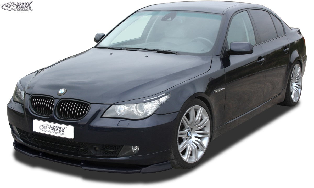 LK Performance RDX Front Spoiler VARIO-X BMW 5-series E60 / E61 2007+ Front Lip Splitter - LK Auto Factors
