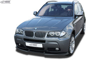 Thumbnail for LK Performance RDX Front Spoiler VARIO-X BMW X3 E83 M-Styling 2006+ Front Lip Splitter - LK Auto Factors