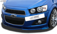 Thumbnail for LK Performance RDX Front Spoiler VARIO-X CHEVROLET Aveo (T300) Front Lip Splitter - LK Auto Factors