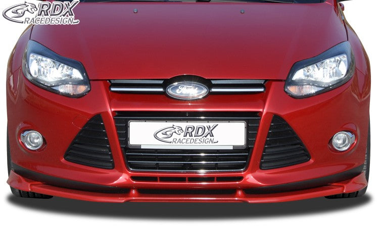 LK Performance RDX Front Spoiler VARIO-X FORD Focus 3 Front Lip Splitter - LK Auto Factors