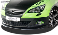 Thumbnail for LK Performance RDX Front Spoiler VARIO-X OPEL Astra J GTC Front Lip Splitter - LK Auto Factors