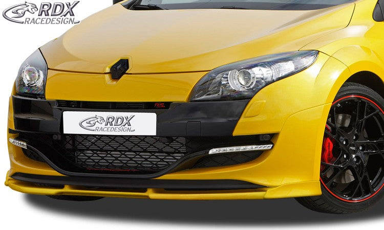 LK Performance RDX Front Spoiler VARIO-X RENAULT Megane 3 RS Front Lip Splitter - LK Auto Factors