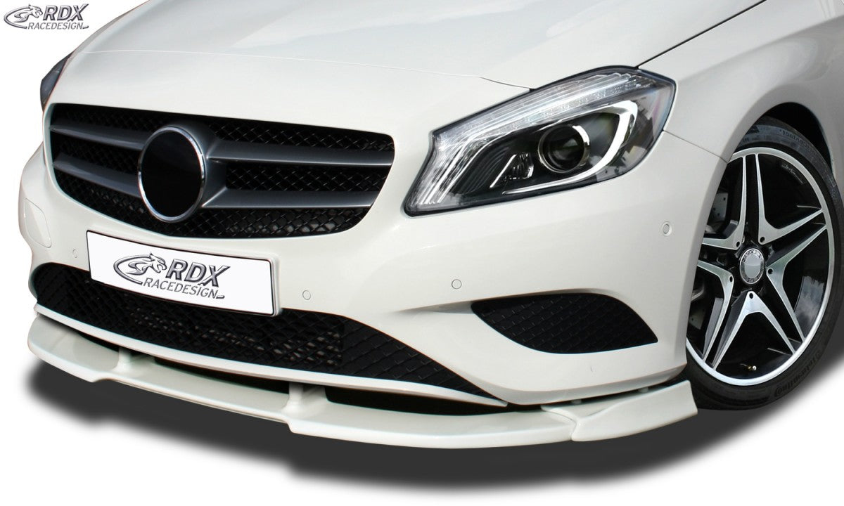 LK Performance RDX Front Spoiler VARIO-X MERCEDES A-Class W176 (2012-2015) Front Lip Splitter - LK Auto Factors